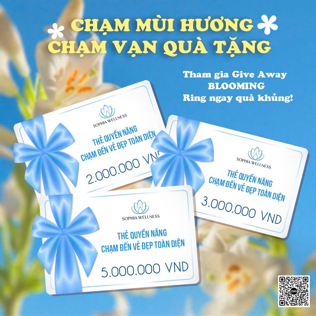DUY NHẤT HÔM NAY! HƯƠNG THƠM LAN TỎA – QUÀ TẶNG NGẬP TRÀN!