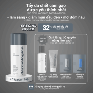 Daily Microfoliant - Bột cám gạo tẩy da chết tái tạo da hằng ngày
